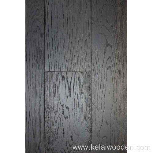 Black Color oak engineered flooring